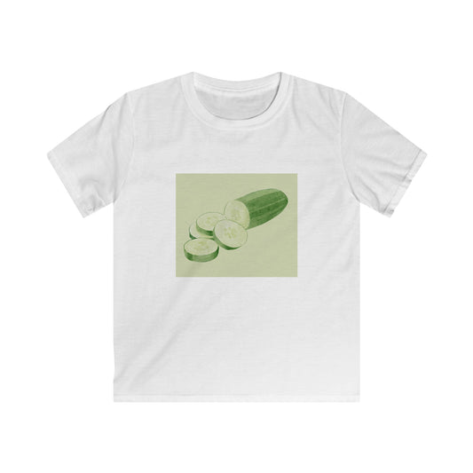 Cool as a Cucumber Kids Softstyle Tee